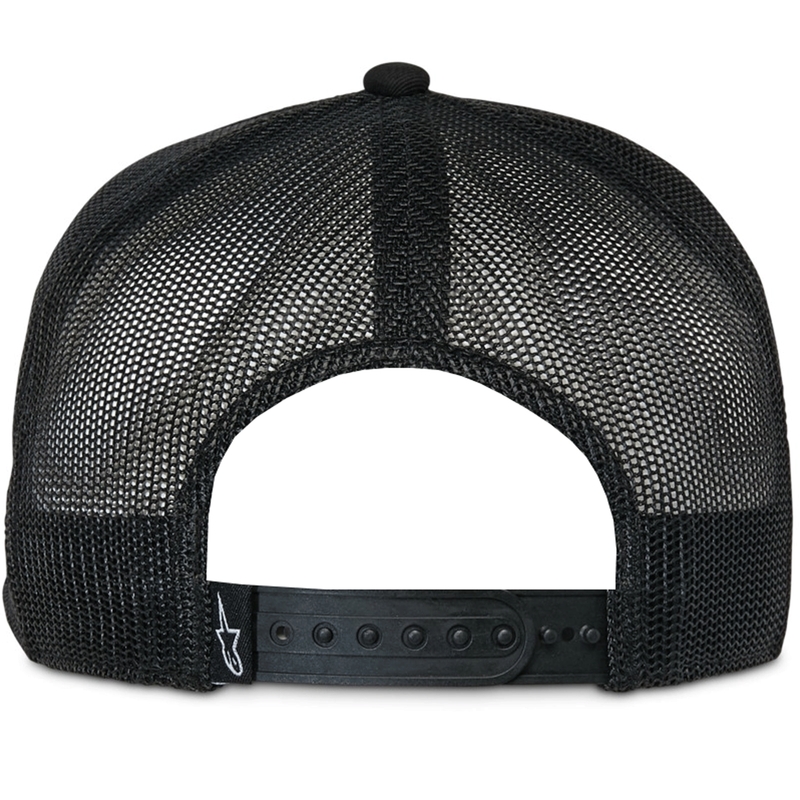Cappellino da camionista Alpinestars Contender nero-nero