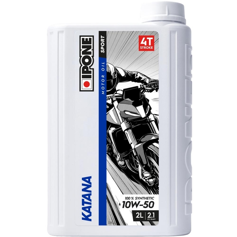 Olio motore sintetico Ipone Katana 10W50 (ESTERE, MA2) (AKC) (8) 2 l