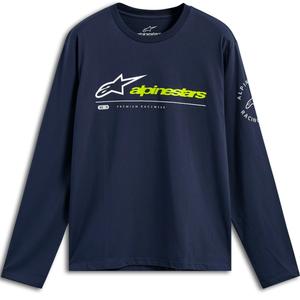 Maglietta a maniche lunghe Alpinestars Mandalory CSF blu