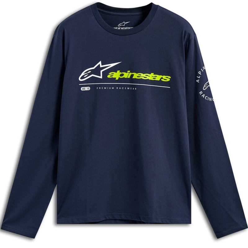 Maglietta a maniche lunghe Alpinestars Mandalory CSF blu