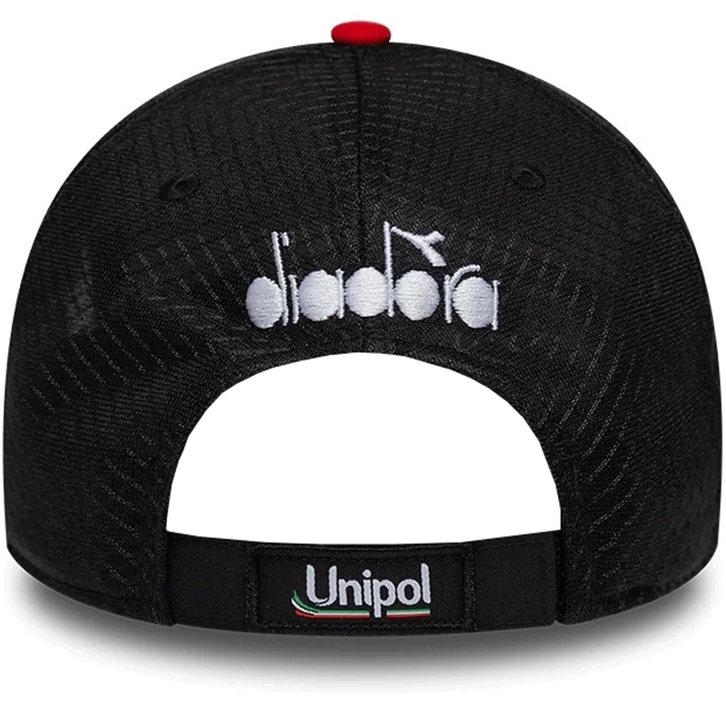 Cappellino Ducati New Era Lenovo Bagnaia 63 nero-rosso
