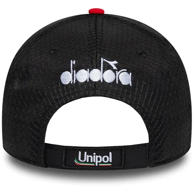 Cappellino Ducati New Era Lenovo nero-rosso
