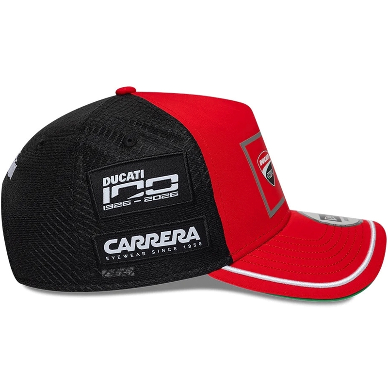 Cappellino Ducati New Era Lenovo nero-rosso