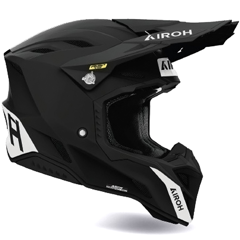 Casco da motocross Airoh Aviator Factory Color nero opaco