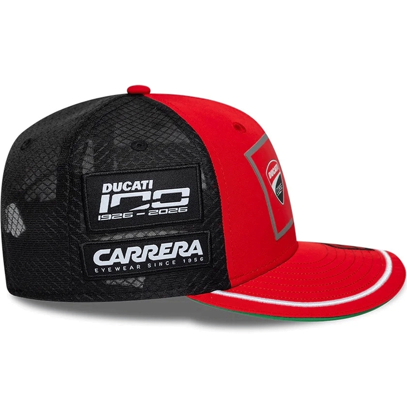 Ducati New Era Lenovo Marquez 93 cappellino nero-rosso