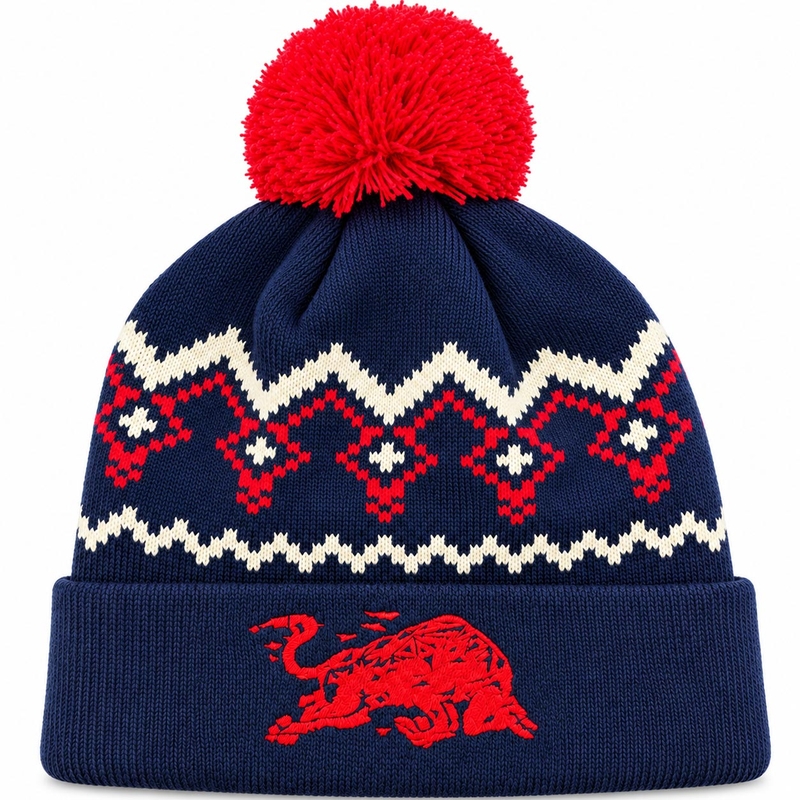 Berretto invernale Red Bull blu scuro-rosso