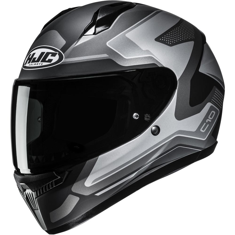 Casco integrale da moto HJC C10 Cric MC5SF nero-grigio