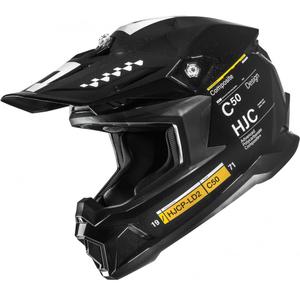 Casco da motocross HJC C50 Tagg MC5 nero