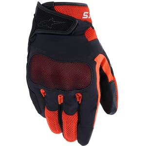 Guanti da moto Alpinestars Mogress Airflow neri-rossi-arancioni
