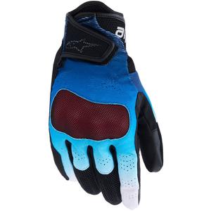 Guanti da moto Alpinestars Mogress Airflow blu-nero-bianco