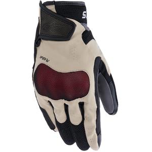 Guanti da moto Alpinestars Mogress Airflow color sabbia e nero