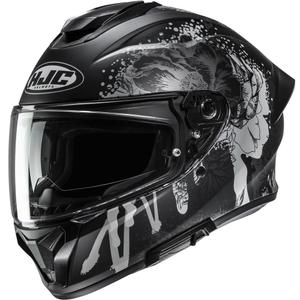 Casco integrale da moto HJC C71 Roko MC5SF nero-grigio