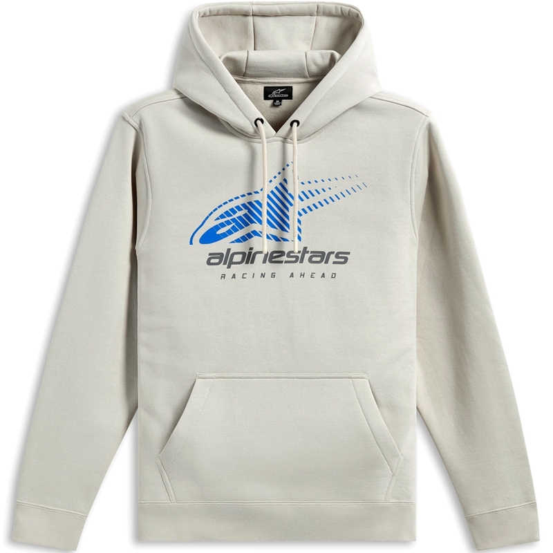 Felpa con cappuccio Alpinestars Pulse color crema-bianco