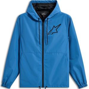 Giacca a vento Alpinestars Speeder CHronium blu-nera