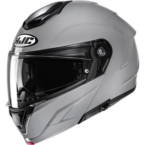 Casco da moto apribile HJC C92 Grigio tinta unita