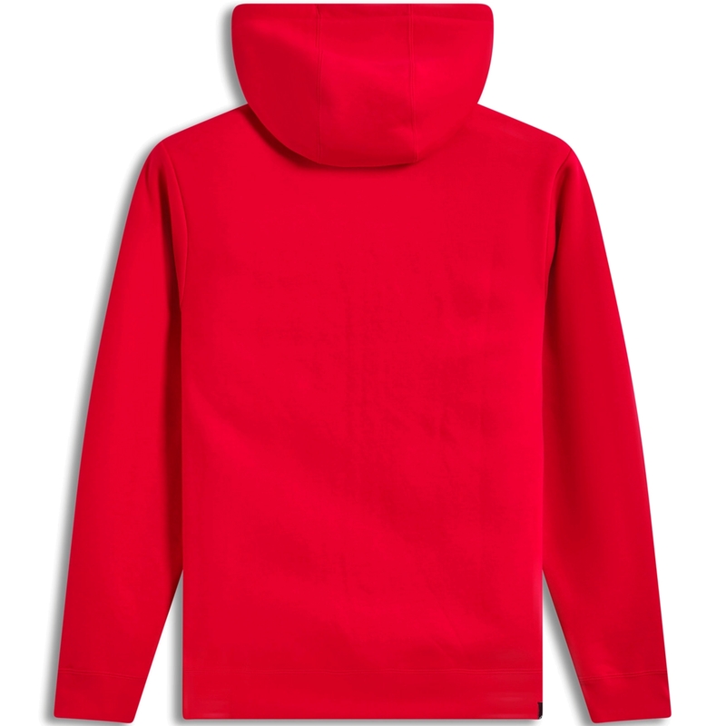 Felpa con cappuccio e zip Alpinestars Ageless 3 rosso-bianco