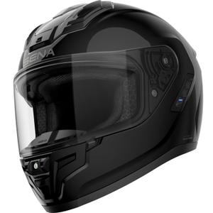 Casco integrale da moto SENA Phantom con interfono, nero