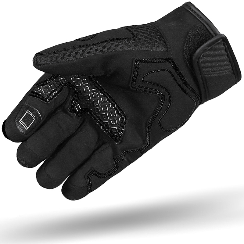 Guanti da moto Street Racer Stunt neri