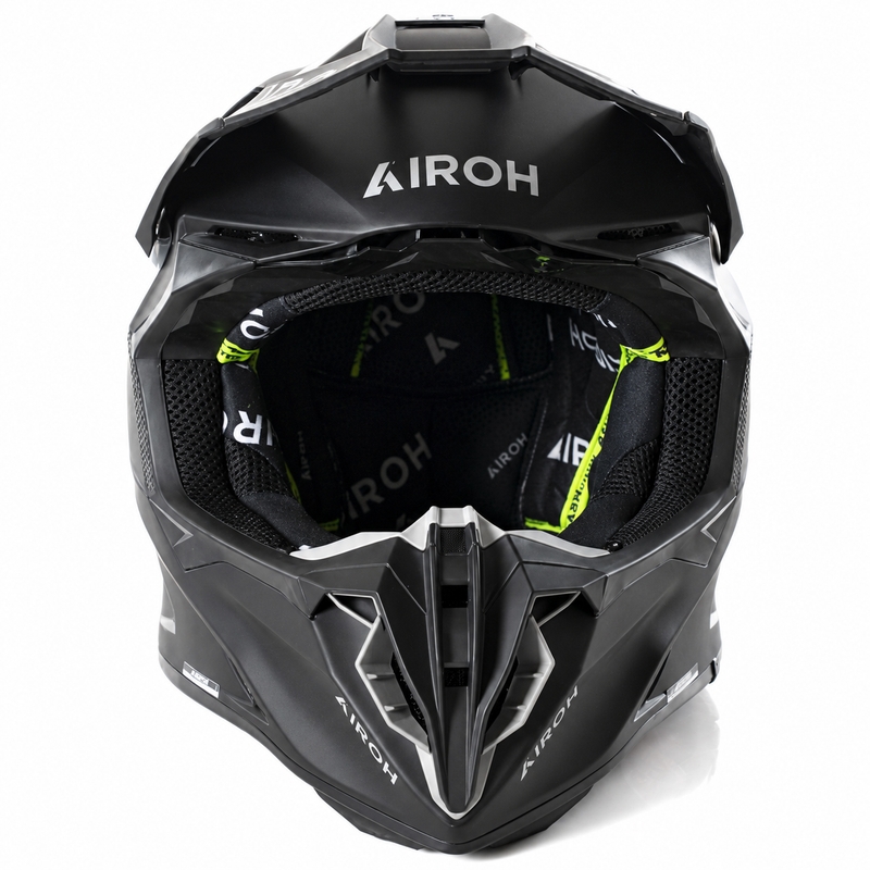 Casco da motocross Airoh Twist 3 Color nero opaco