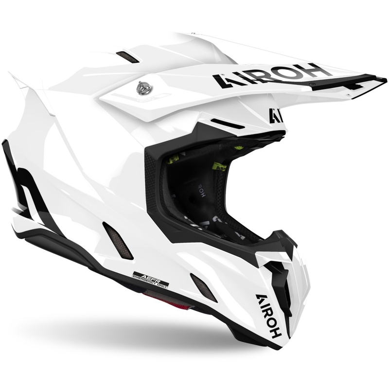 Casco da motocross Airoh Twist 3 Color bianco