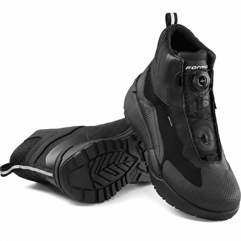 Stivali da moto Forma Explorer Dry neri-neri