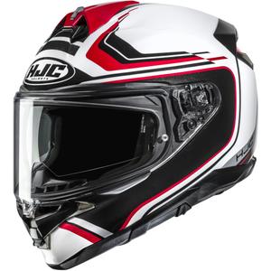 Casco integrale da moto HJC F72 Oflo MC1 bianco-nero-rosso