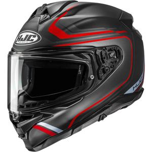 Casco integrale da moto HJC F72 Oflo MC1SF nero opaco-rosso