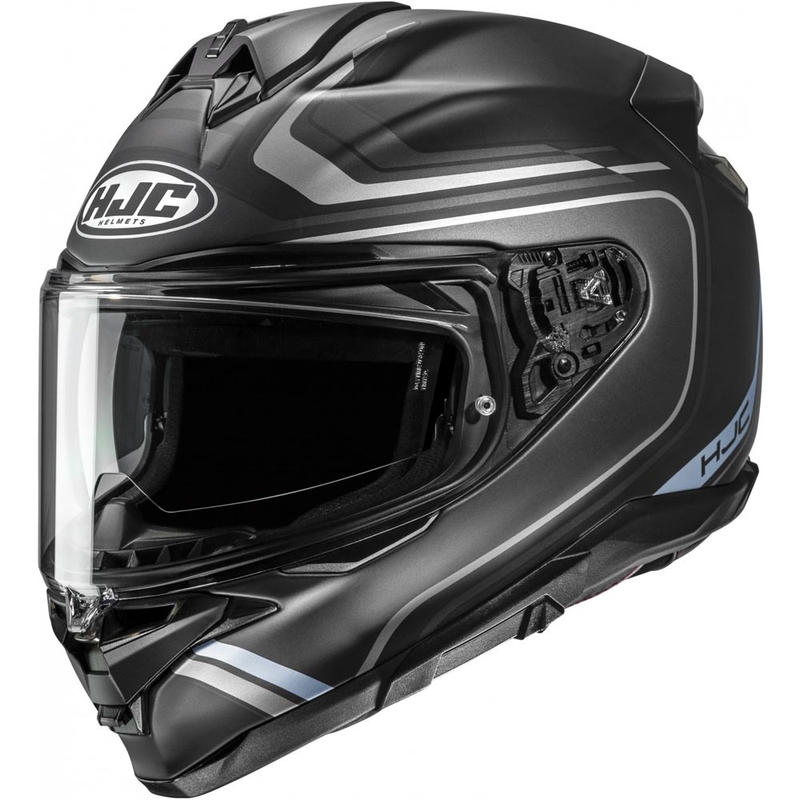 Casco integrale da moto HJC F72 Oflo MC5SF nero-grigio-blu