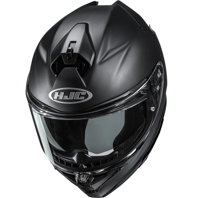 Casco integrale da moto HJC F72 Solid nero semi-opaco