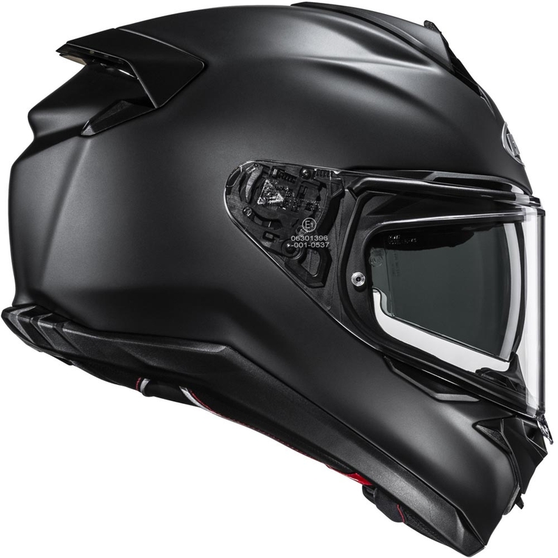 Casco integrale da moto HJC F72 Solid nero semi-opaco