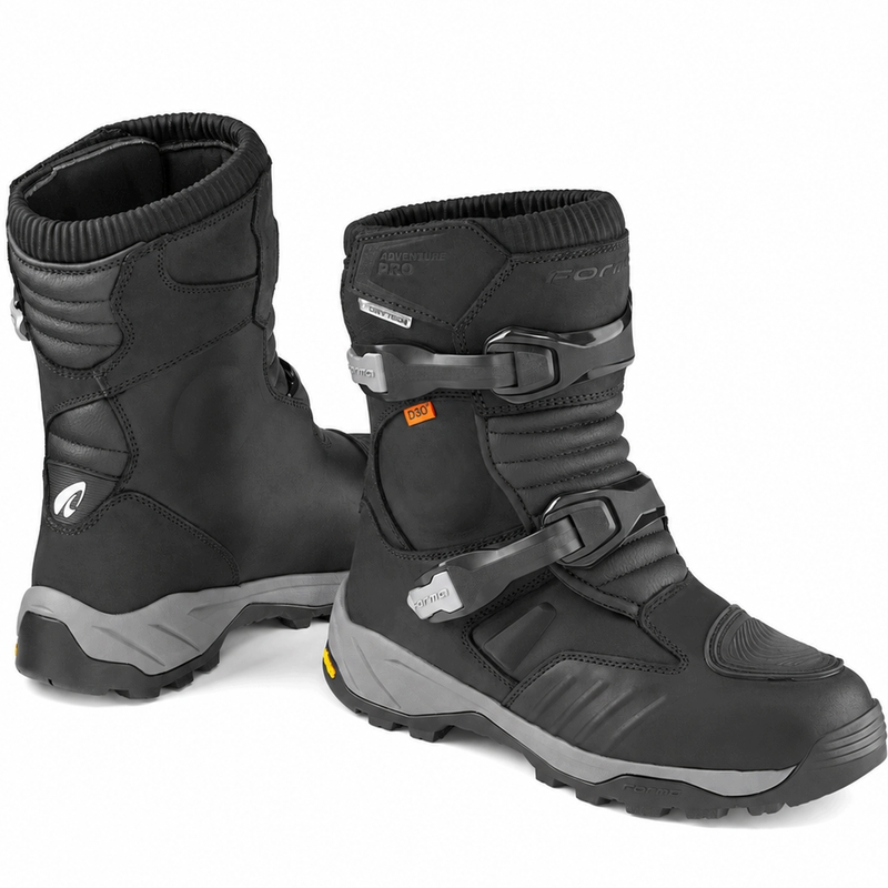 Stivali da moto Forma Adventure Pro Low Dry neri