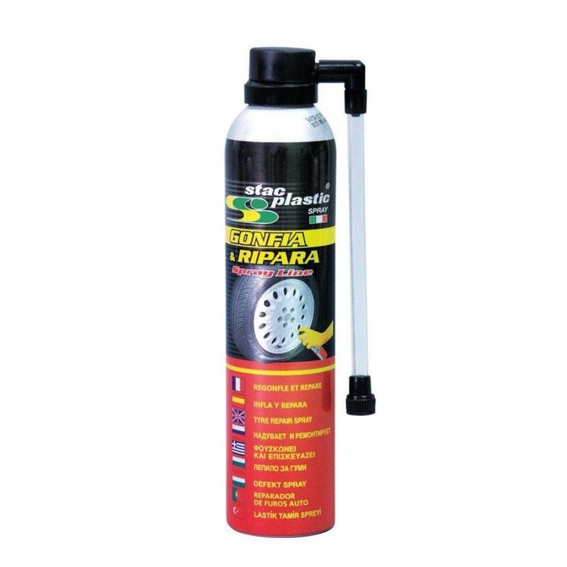 Spray riparatore per pneumatici Gonfia e Ripara - 300ml