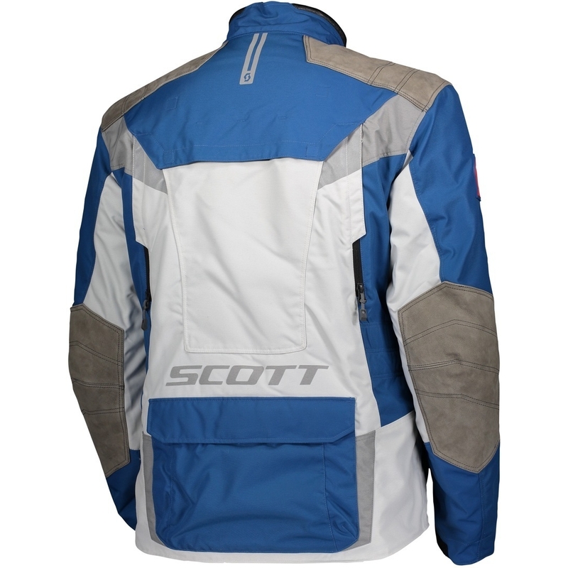 Giacca da moto SCOTT Dualraid Dryo blu-grigio Saldi