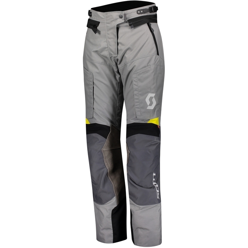 Pantaloni da moto SCOTT Dualraid Dryo Donna Grigio e Giallo Saldi