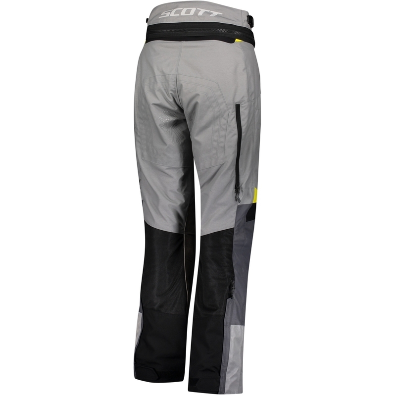 Pantaloni da moto SCOTT Dualraid Dryo Donna Grigio e Giallo Saldi