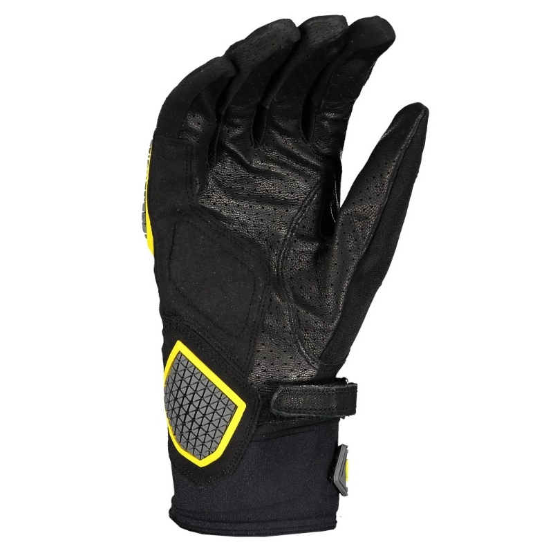 Guanti da moto SCOTT Dualraid nero-giallo Saldi