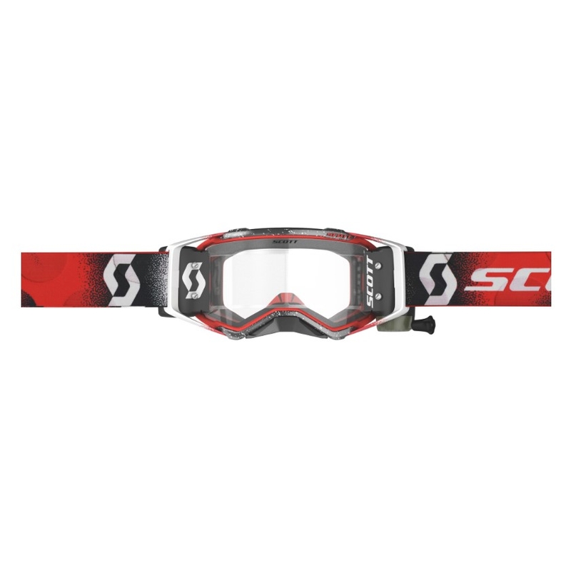 Motokrosové brýle SCOTT Prospect WFS černo-bílo-červené