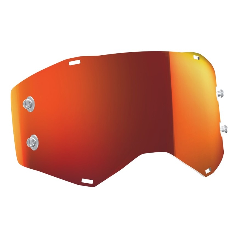Vetro a specchio arancione per occhiali da motocross SCOTT Prospect/Fury