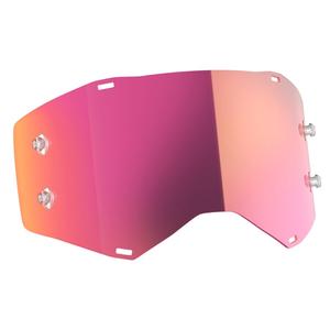 Vetro a specchio rosa per occhiali da motocross SCOTT Prospect/Fury