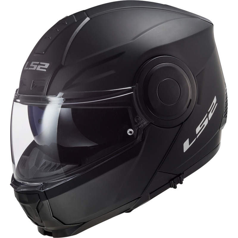LS2 FF902 Scope Casco moto ribaltabile nero solido opaco