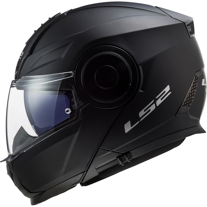 LS2 FF902 Scope Casco moto ribaltabile nero solido opaco