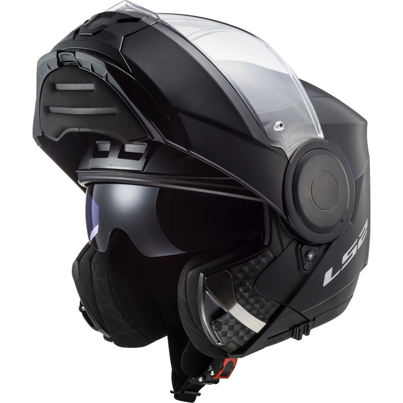 LS2 FF902 Scope Casco moto ribaltabile nero solido opaco
