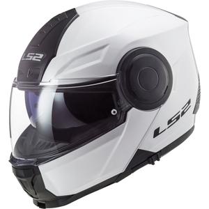 LS2 FF902 Scope Solid Casco da moto bianco