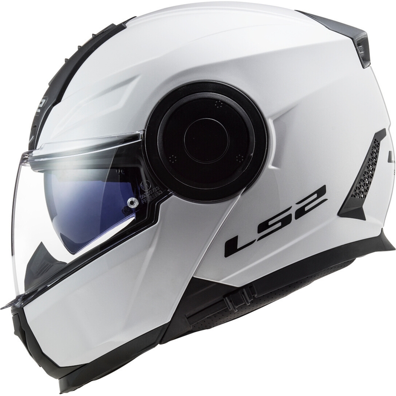 LS2 FF902 Scope Solid Casco da moto bianco