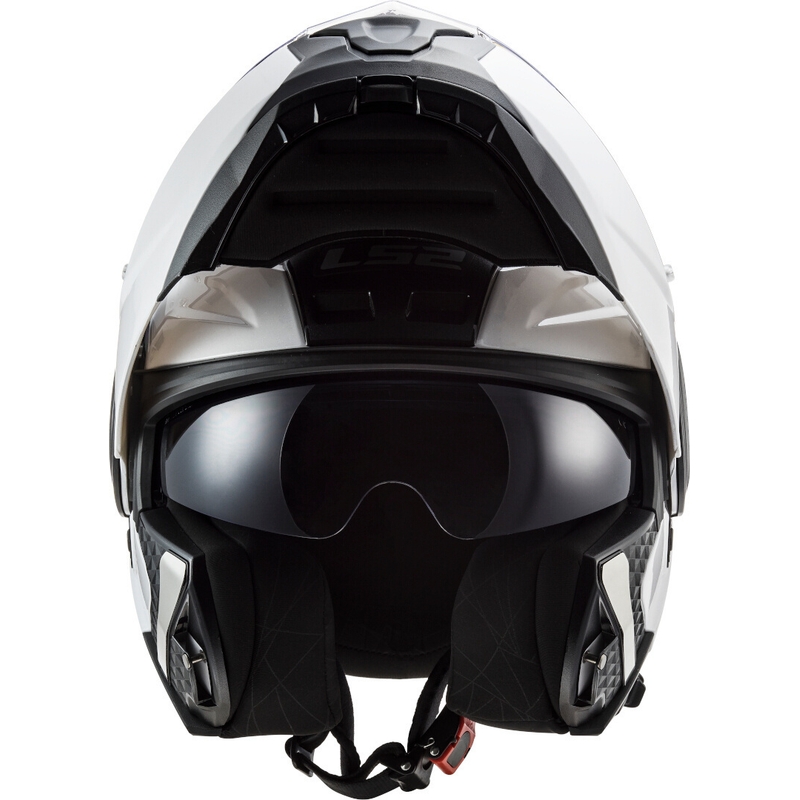 LS2 FF902 Scope Solid Casco da moto bianco