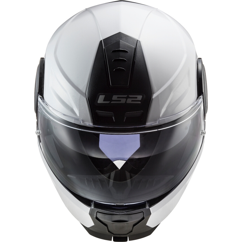 LS2 FF902 Scope Solid Casco da moto bianco