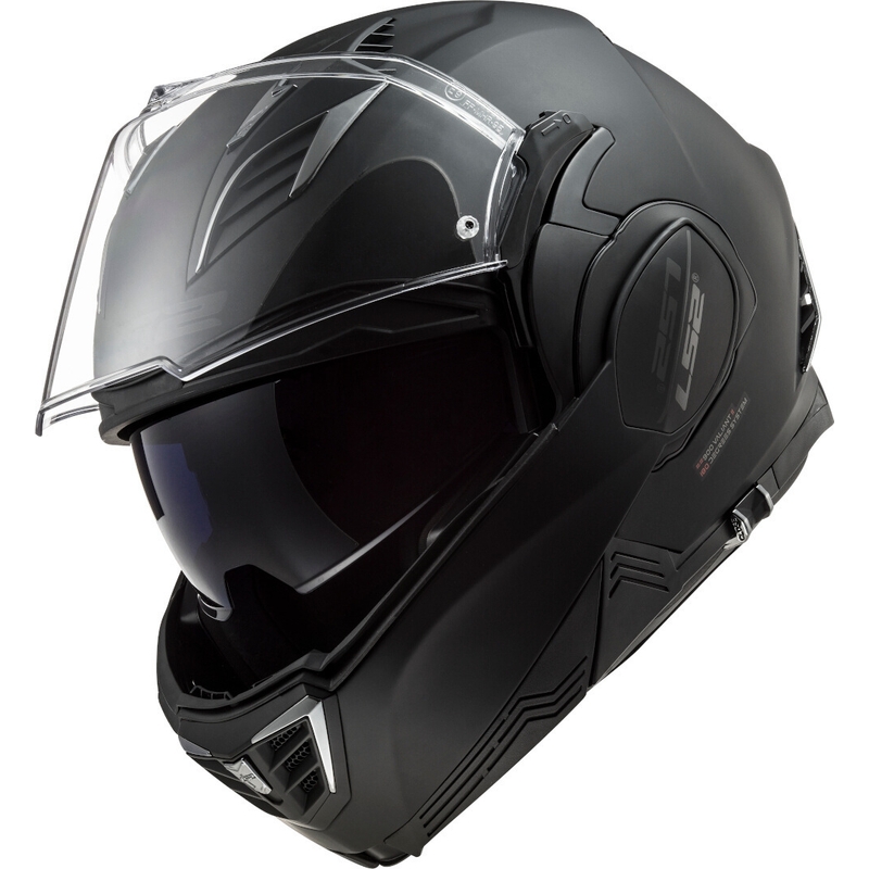 Casco moto ribaltabile LS2 FF900 Valiant II Noir nero opaco