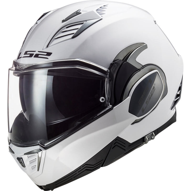 LS2 FF900 Valiant II Casco da moto bianco solido
