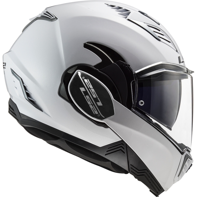 LS2 FF900 Valiant II Casco da moto bianco solido