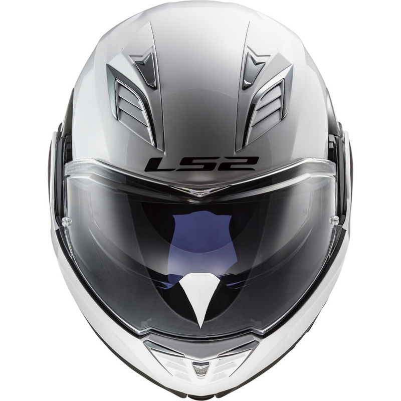 LS2 FF900 Valiant II Casco da moto bianco solido
